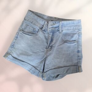 🌈 SHEIN Light Wash Jean Shorts Sz 26